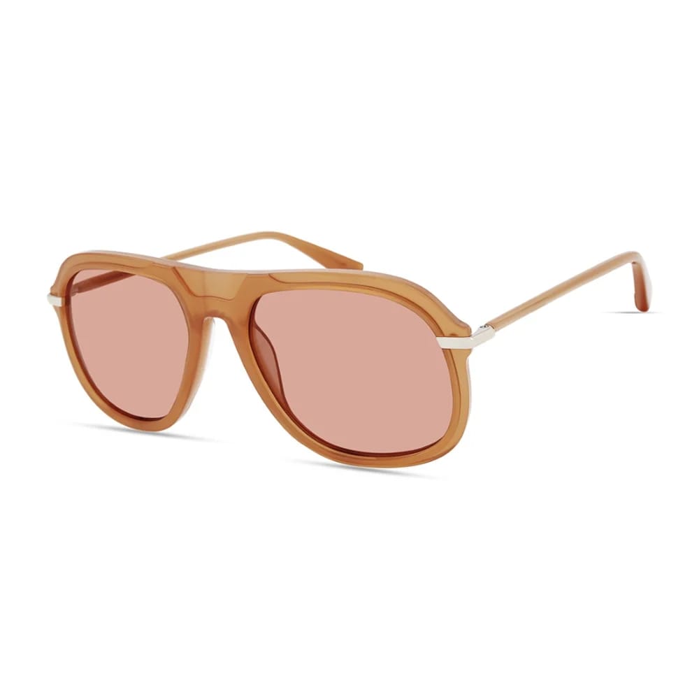 Derek Lam Mila Sunglasses, Ambre