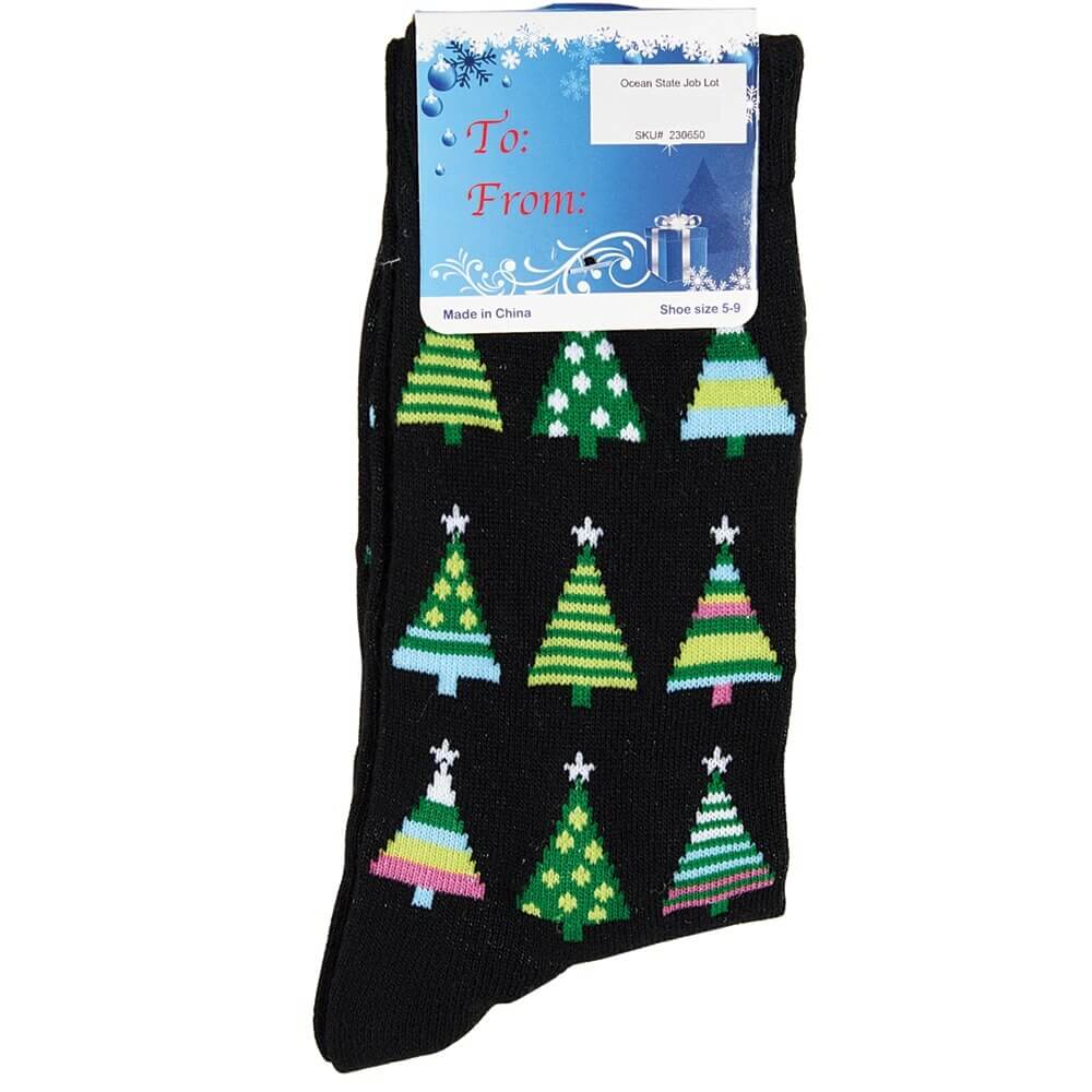 Women's Christmas Crew Socks
