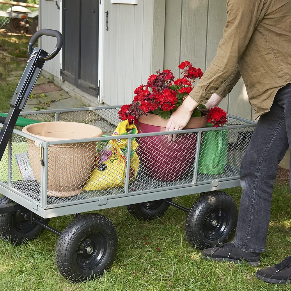 Utility Cart with 1,200 lb Hauling Capacity