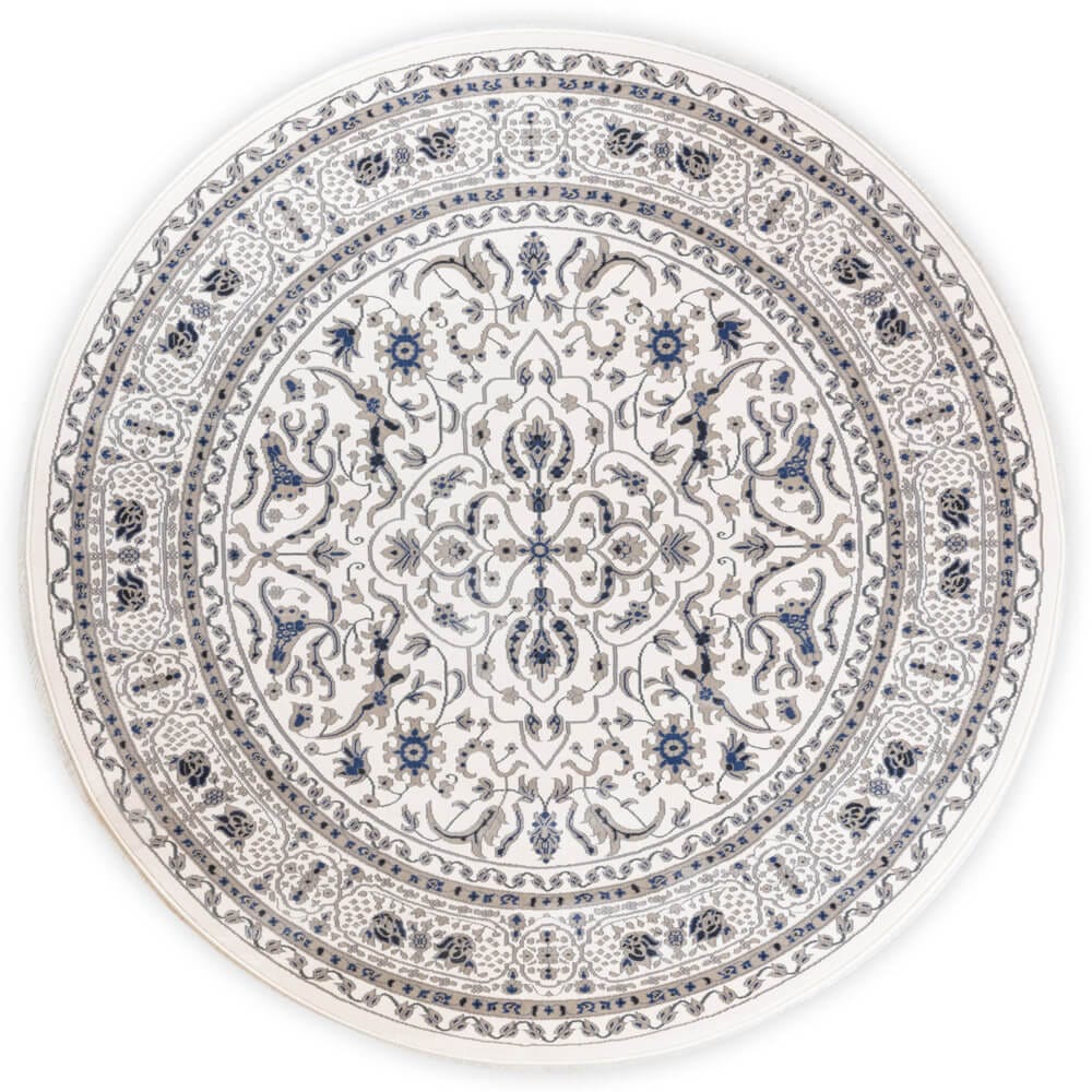 Gramercy Area Rug, 5'3" Round 1.5 Million Point