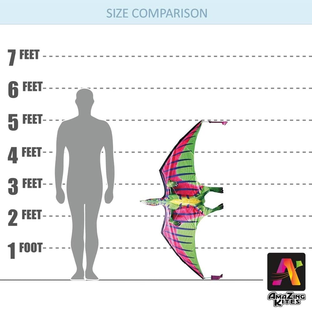 AmaZing Kites 60" Pterosuar Ripstop Nylon Kite