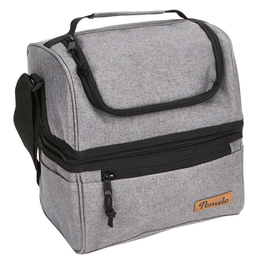 Pomelo Dual Compartment Insulated Lunch Tote