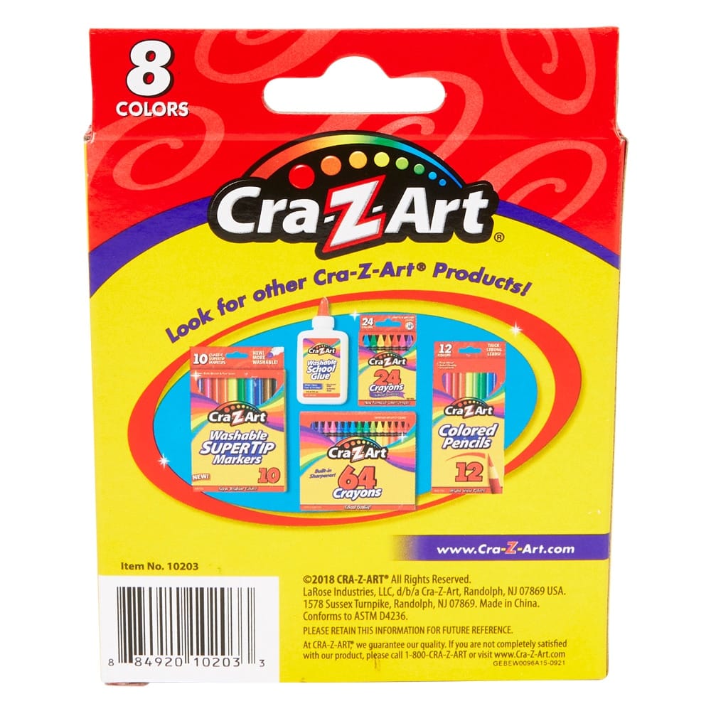 Cra-Z-Art Jumbo Crayons, 8 Piece