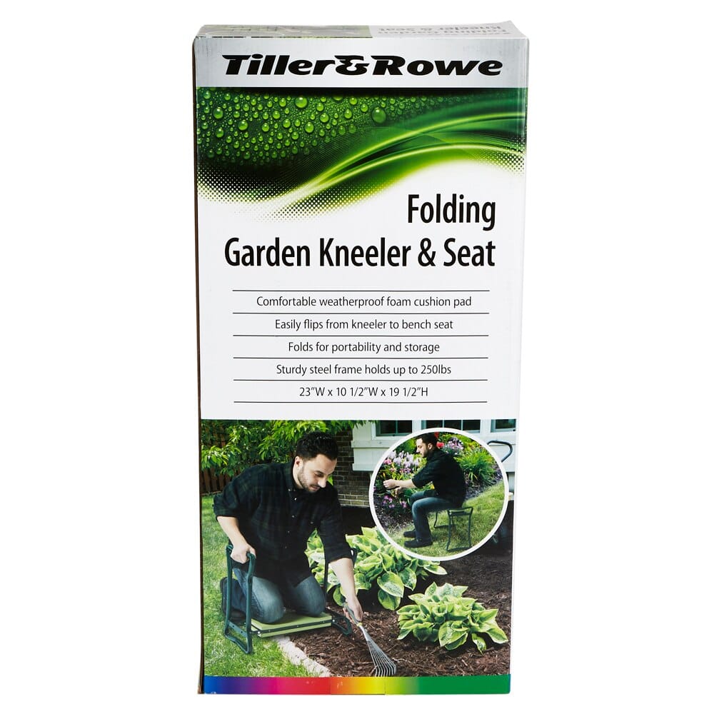 Tiller & Rowe Folding Garden Kneeler and Seat