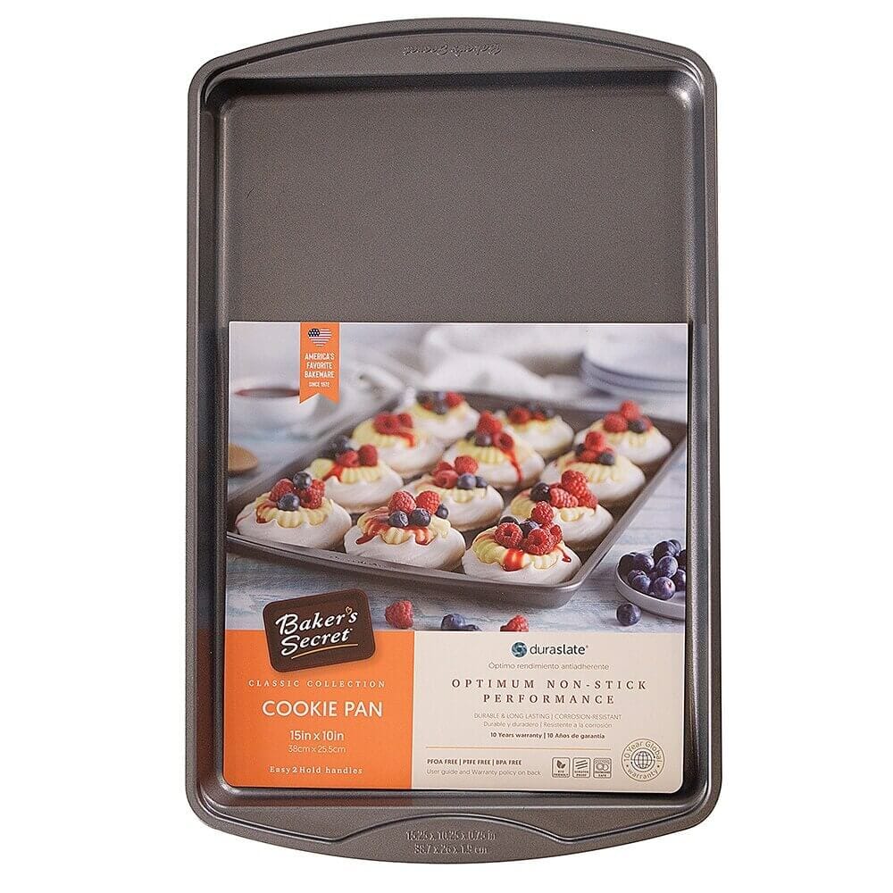 Baker's Secret Classic Collection Cookie Pan, 15"x10"