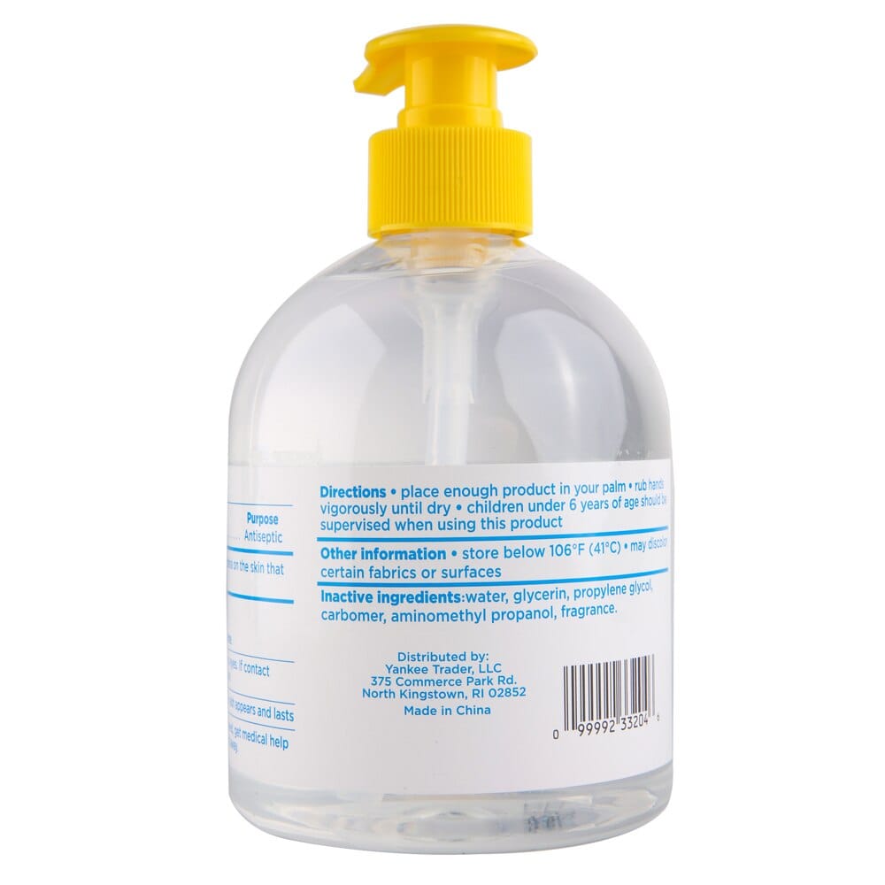 Antibacterial Hand Sanitizer, 16.9 fl oz