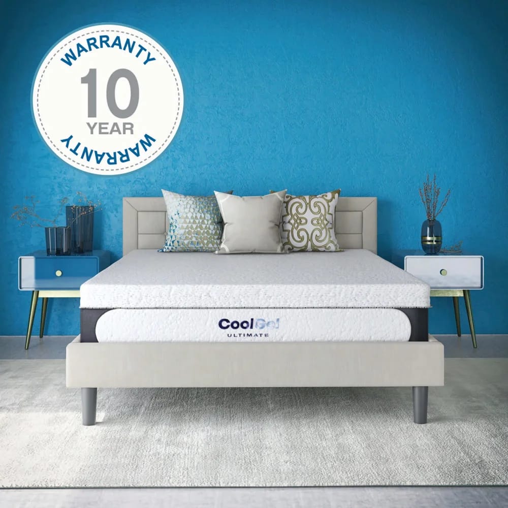 Cool Gel 14" Gel Memory Foam Mattress, King