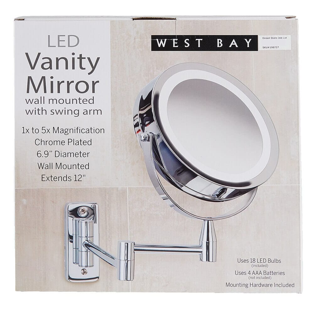 West Bay LED Wall Mounted Vanity Mirror