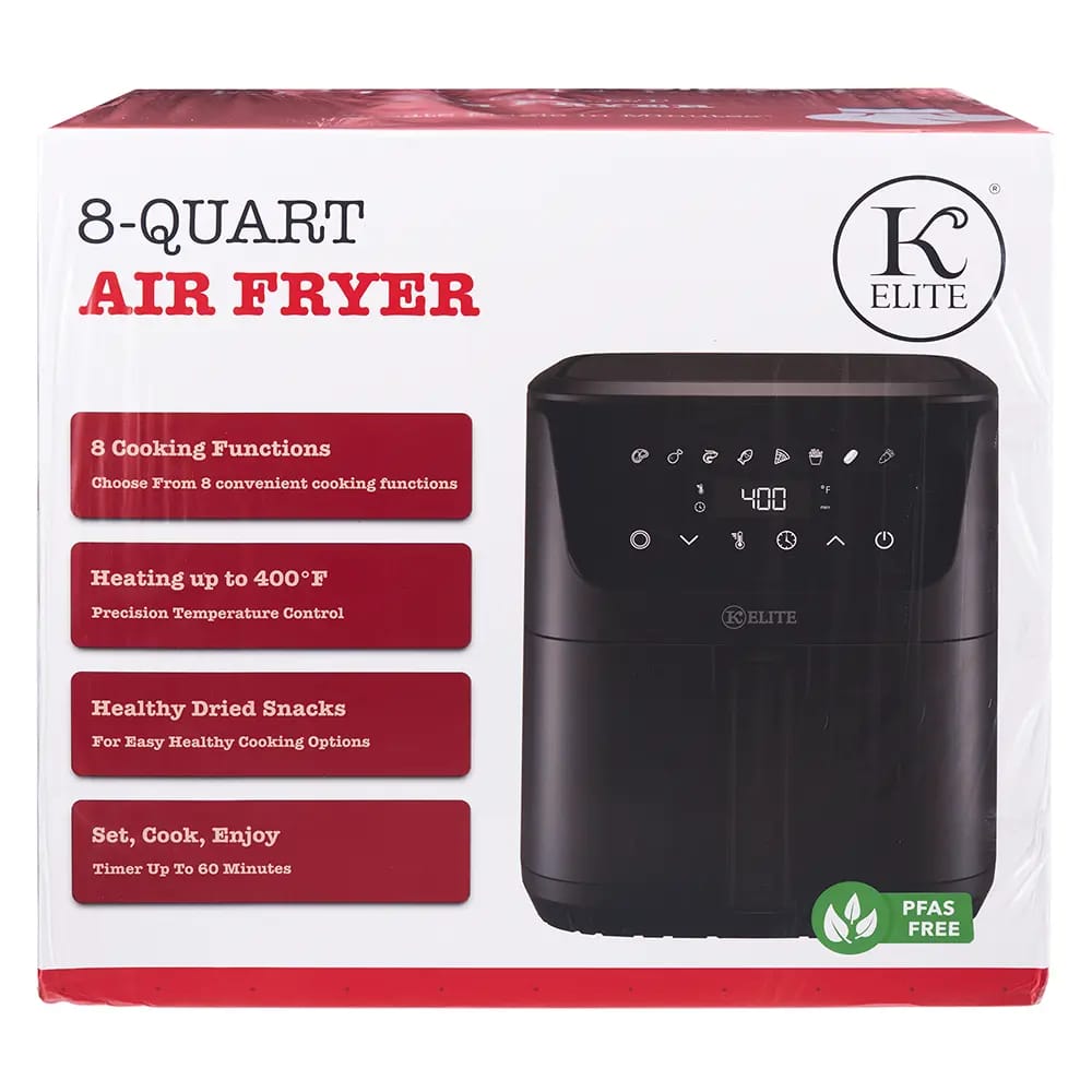 Kitchen Elite Air Fryer, 8 Qt.
