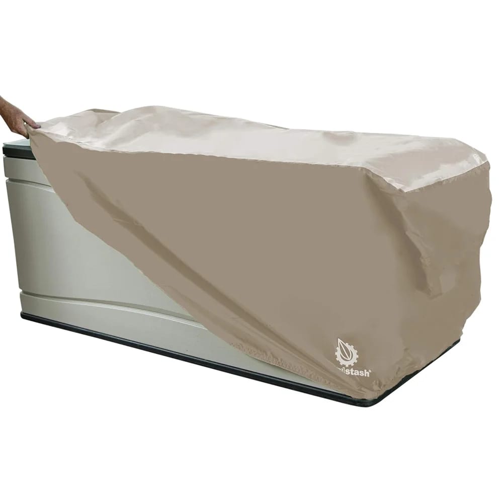 YardStash L Deck Box Cover, Tan