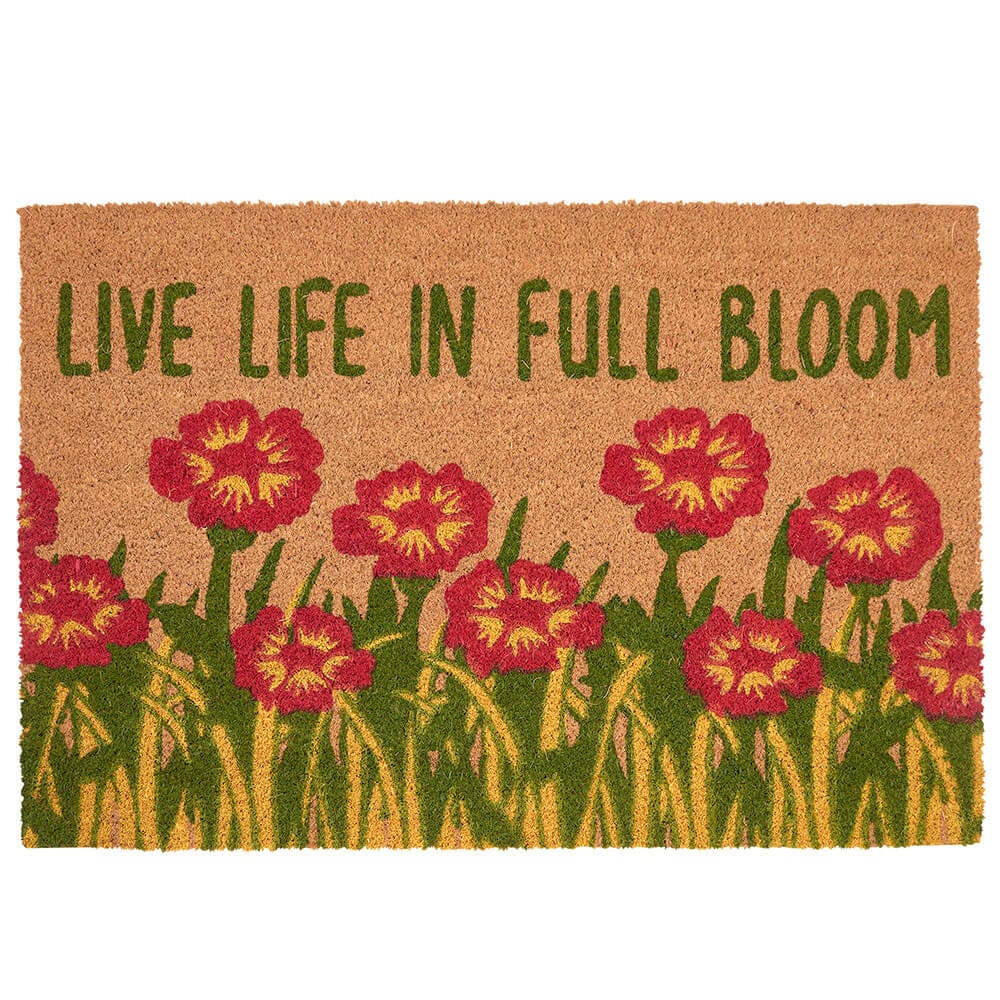 24"x36" Printed Coir Doormat with Vinyl Backing