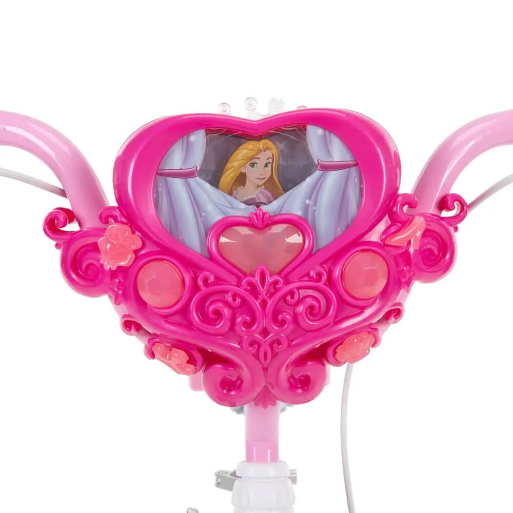 Huffy Disney Princess Kids' 12-Inch Quick Connect Bike, Pink