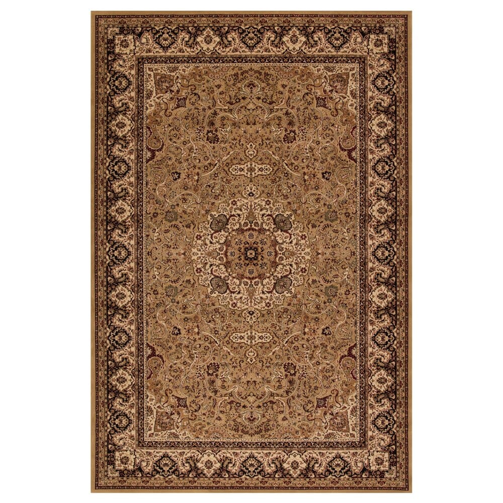 Persian Classics Area Rug, 10'11" x 15', Isfahan Gold