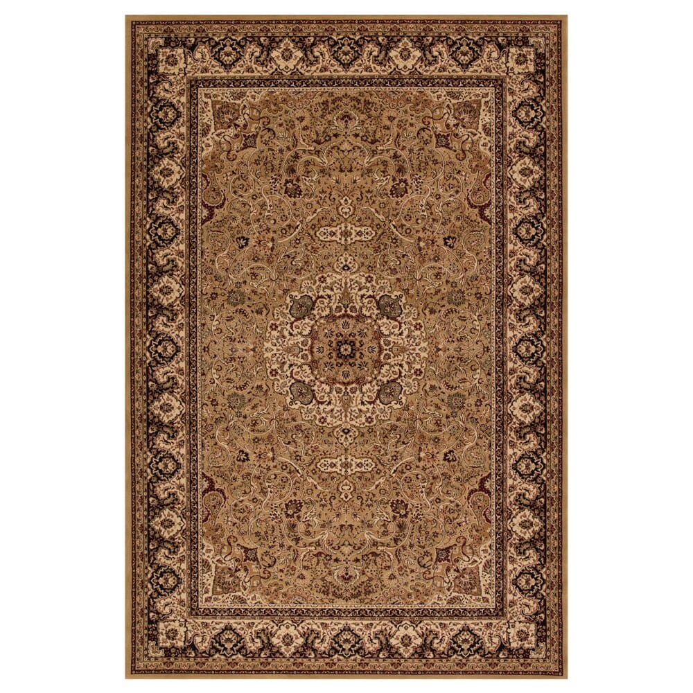 Persian Classics Area Rug, 10'11" x 15', Isfahan Gold