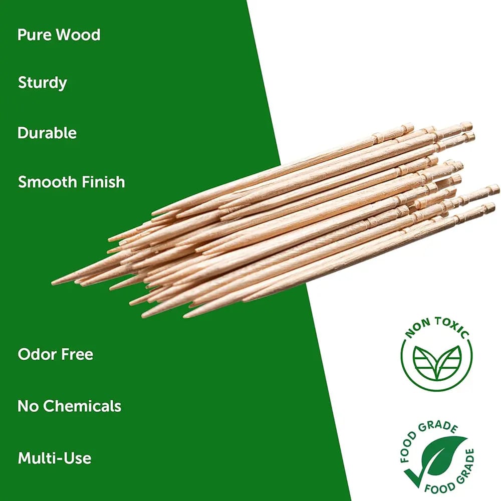 Prestee Wooden Toothpicks , 2,000 ct, 64-Pack