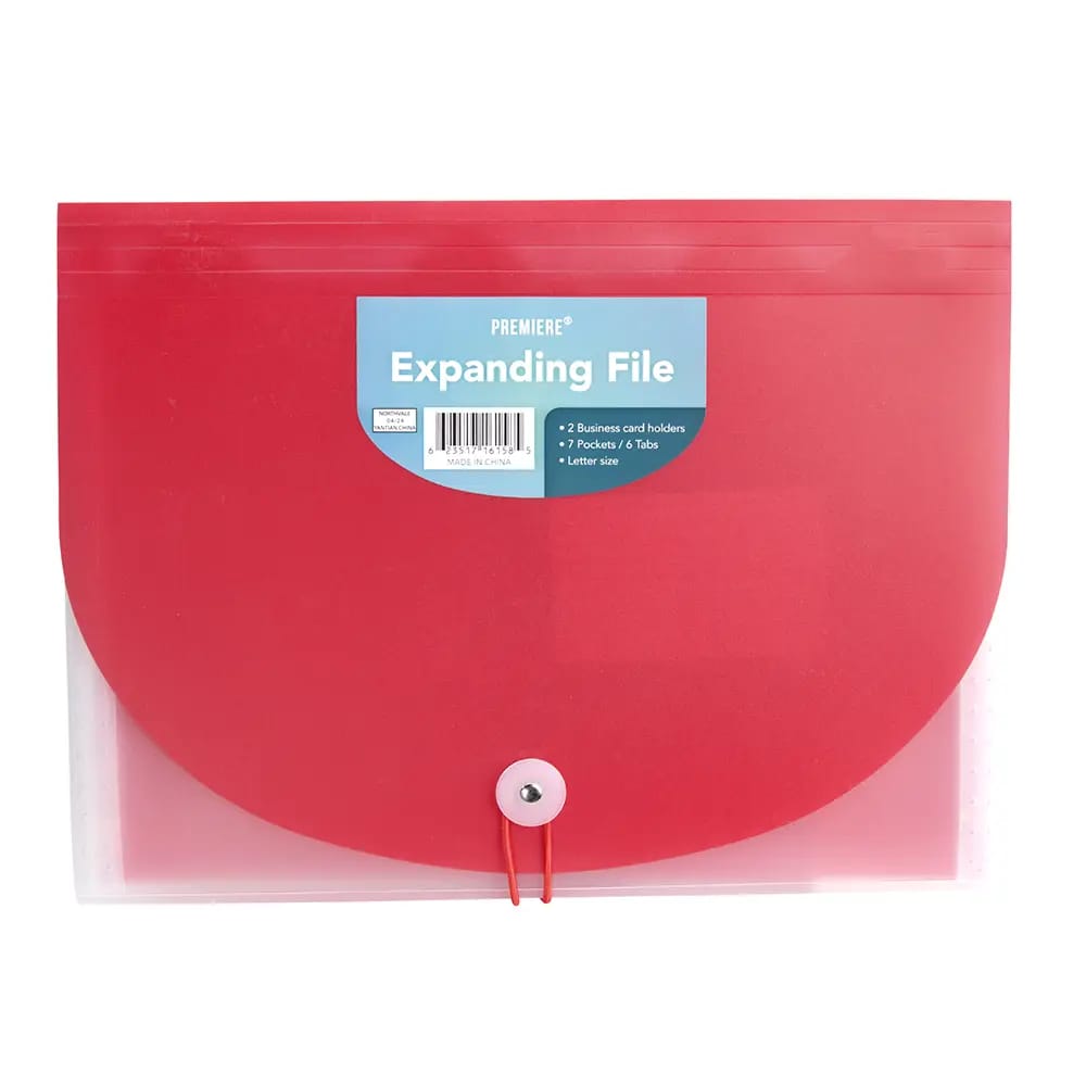 Premiere Expanding File Folder