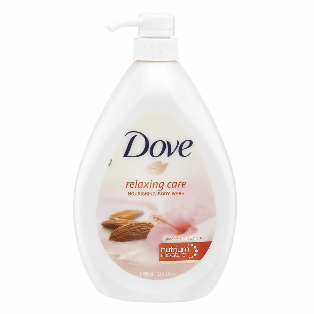 Dove Relaxing Care Almond & Hibiscus Nourishing Body Wash, 33.8 oz