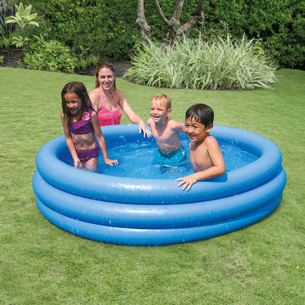 Intex Crystal Blue Inflatable Pool, 66"x15"