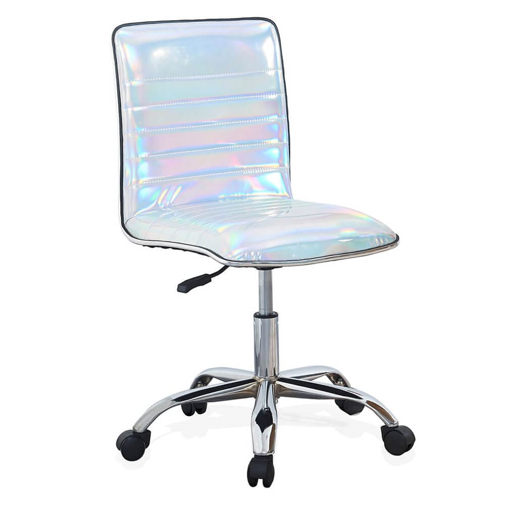 Soft Padded Iridescent Desk Chair