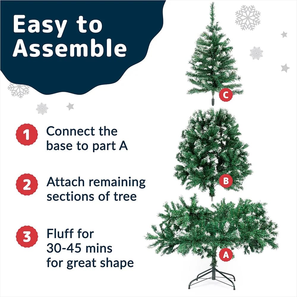 Prextex Premium 6' Artificial Christmas Tree