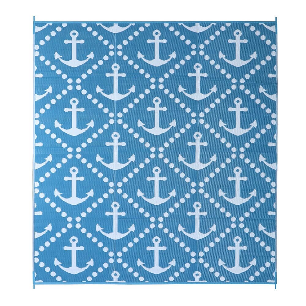 Aurora 9'x9' Reversible Patio Rug