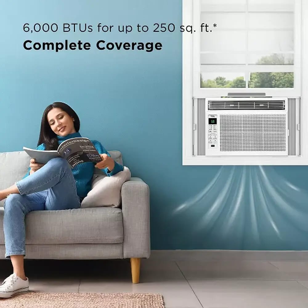 TCL 6,000 BTU Smart Window Air Conditioner