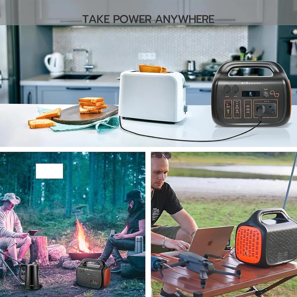 ATZ Power 600W Portable Power Station