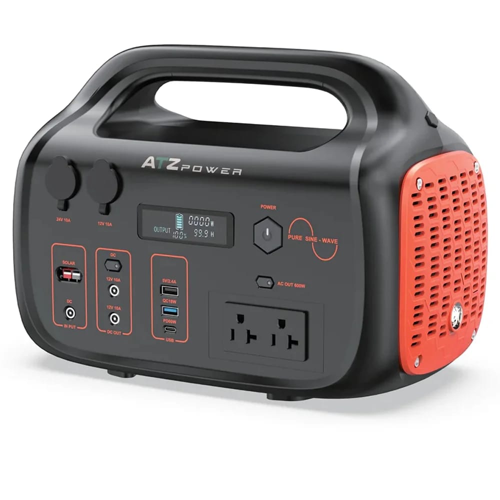 ATZ Power 600W Portable Power Station