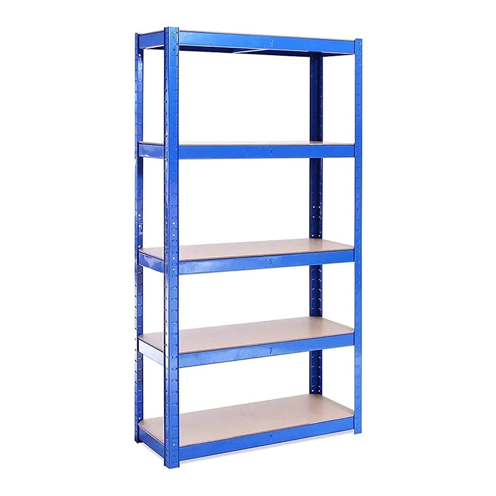 G-Rack 5-Tier Garage Shelving Unit, 35" x 16" x 71", Blue
