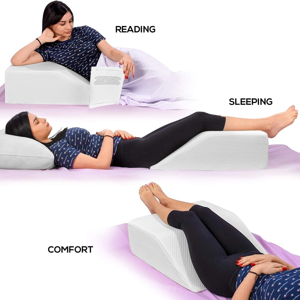 Ebung Memory Foam Leg Elevation Pillow