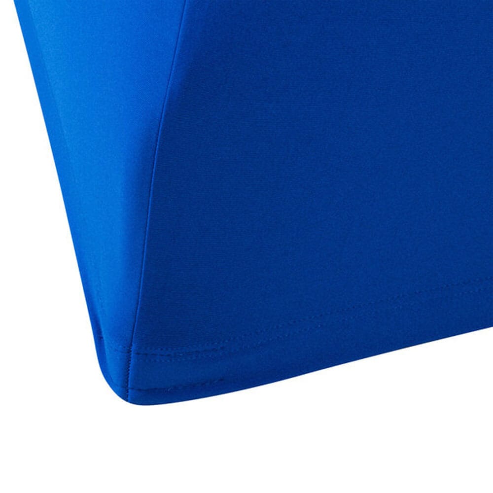 Carlisle Snap Drape Budget Stretch Table Cover, 72" x 30", Royal Blue