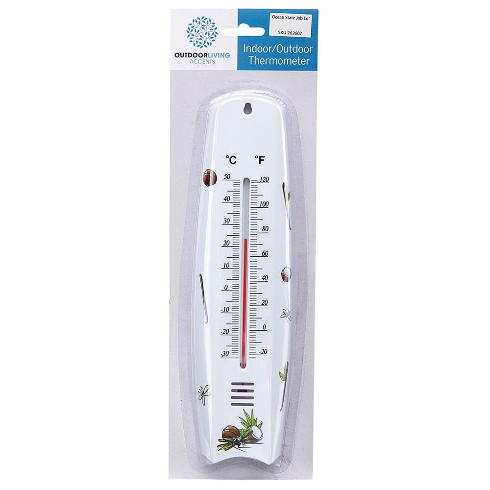 Outdoor Living Accents Indoor/Outdoor Thermometer