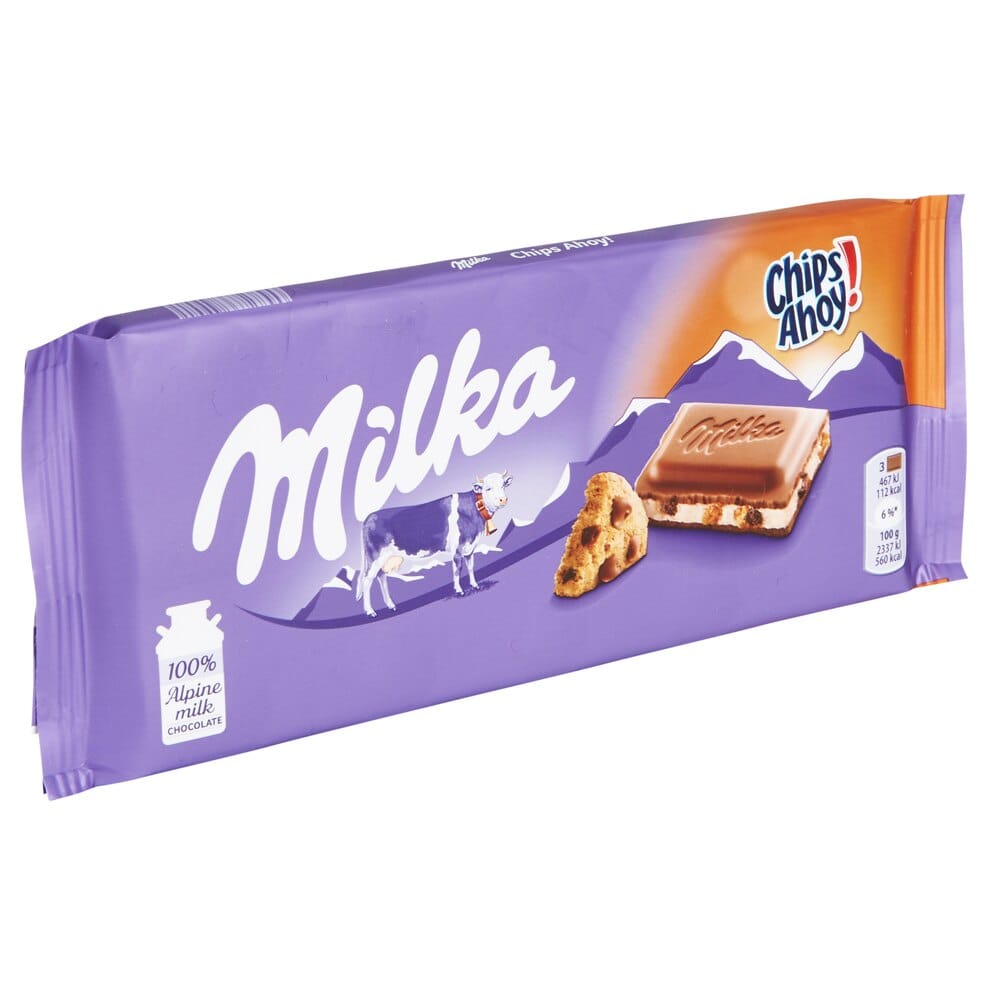 Milka German Chips Ahoy Chocolate, 3.5 oz