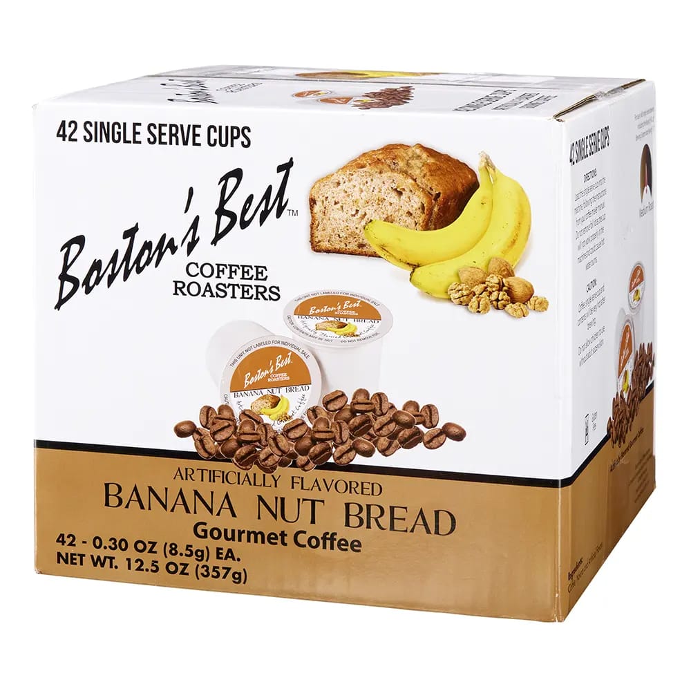 Boston's Best Banana Nut Bread Coffee Cups, 42 ct
