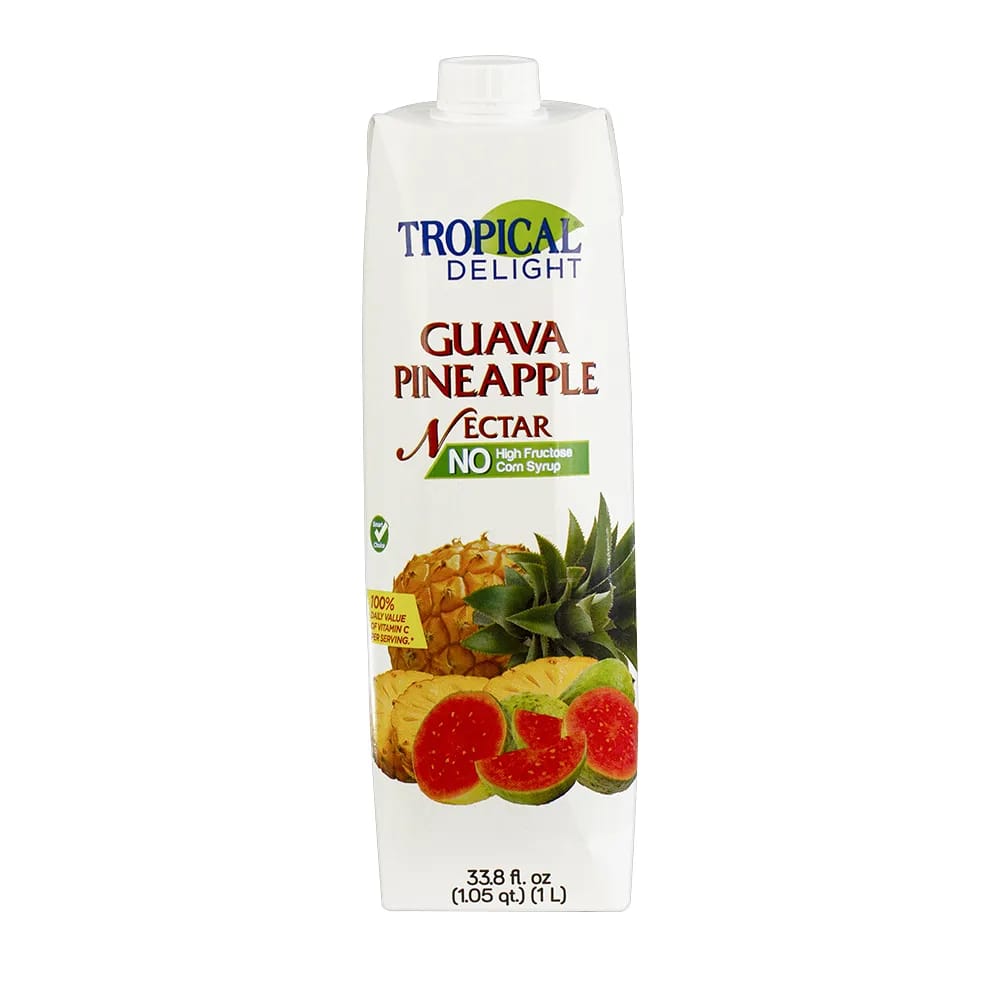 Tropical Delight Guava Pineapple Nectar, 33.8 oz