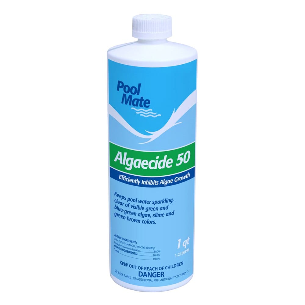 Pool Mate Algaecide 50, 1 Qt