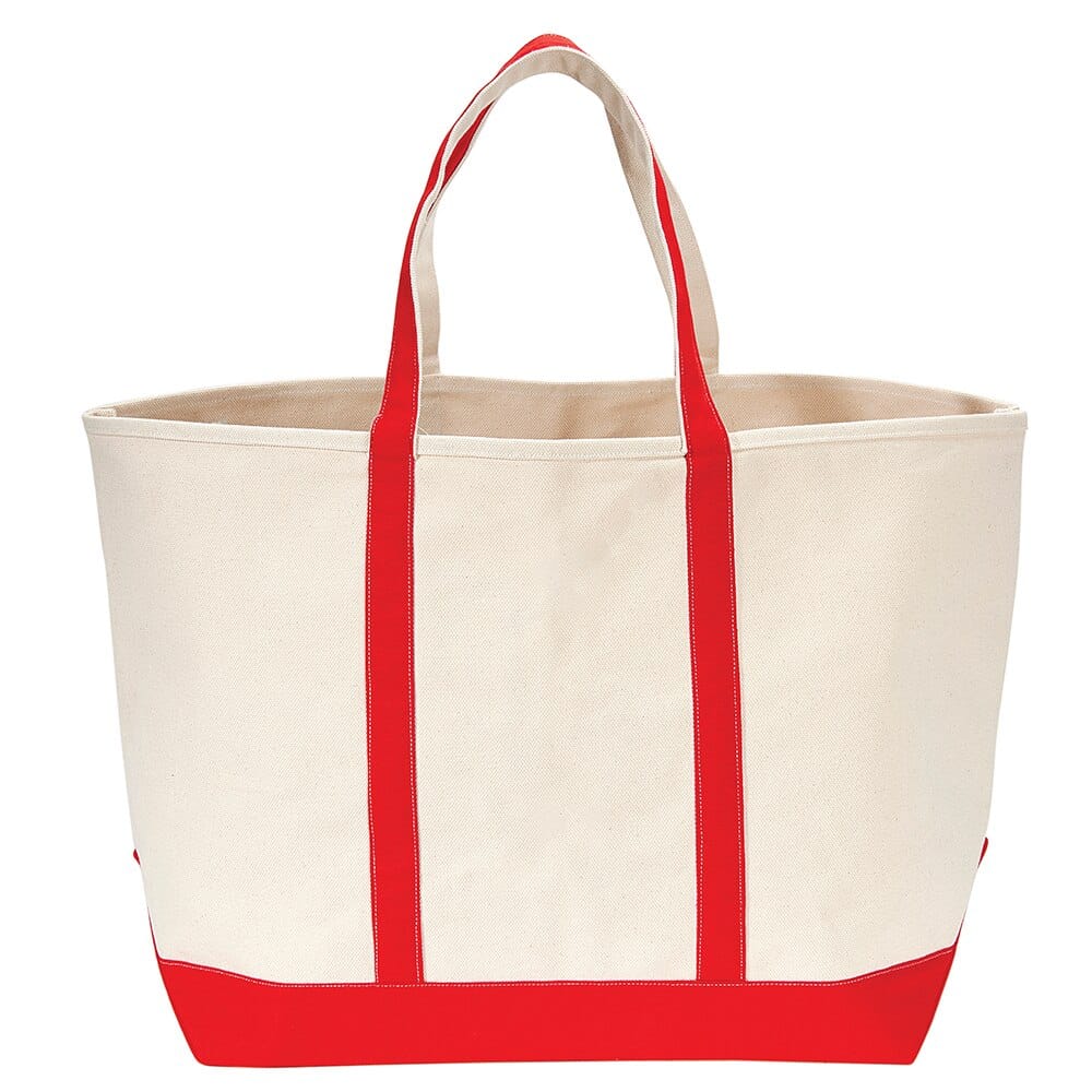 Heavy-Duty Canvas Tote, 17" x 29" x 10"