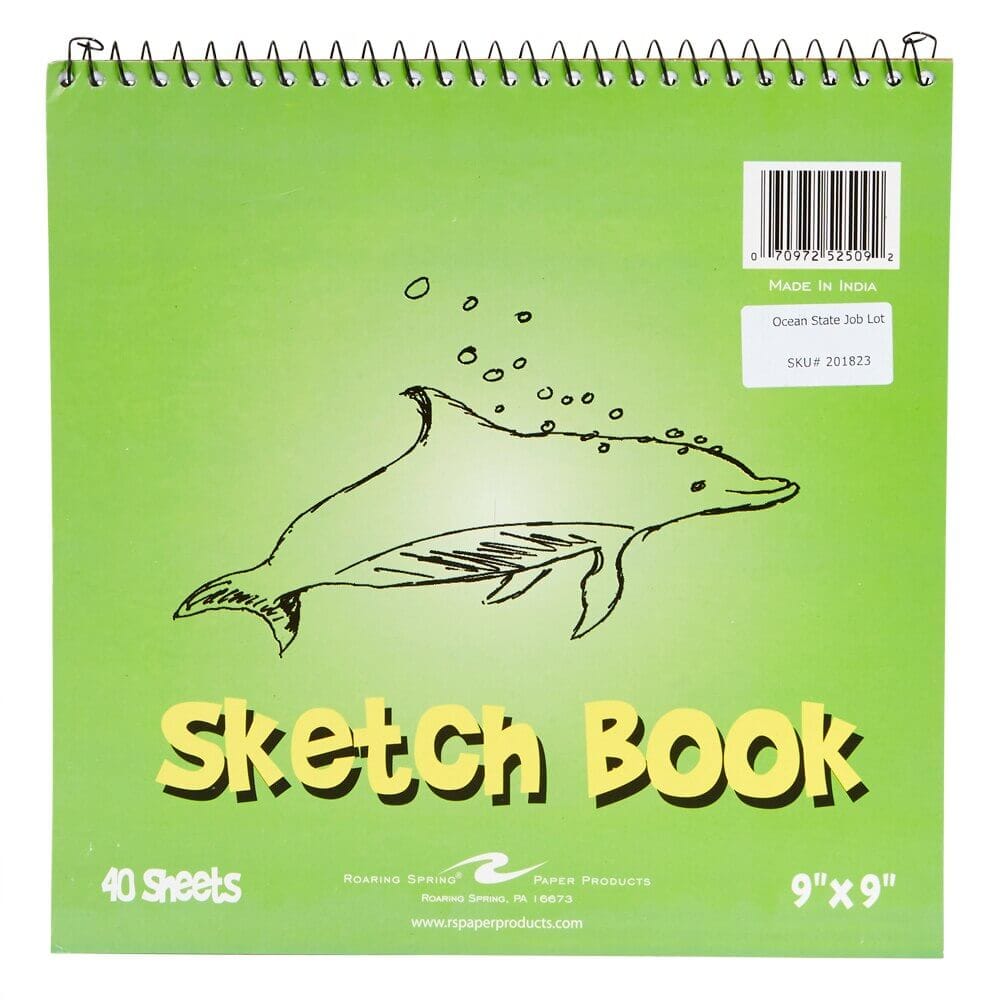 Roaring Springs Wirebound Sketch Book, 40 Sheets