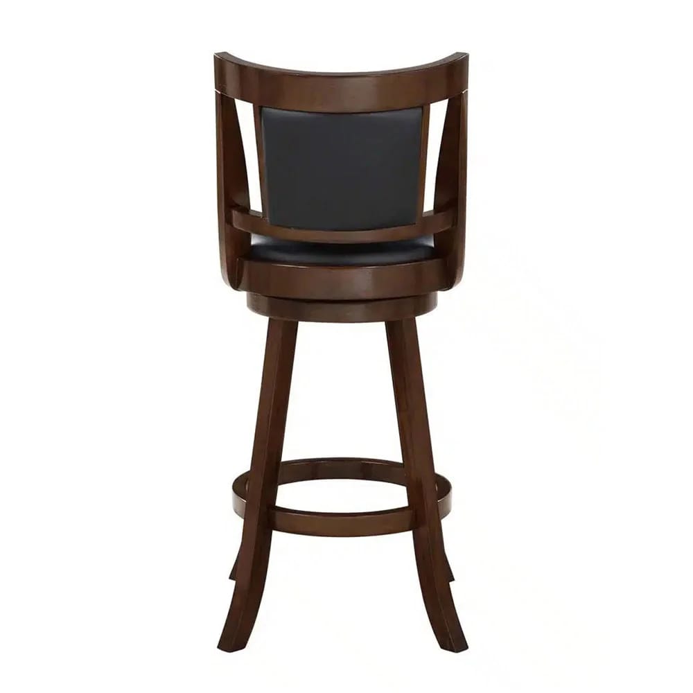 Avianna 24" Swivel Counter Stool, Cappuccino