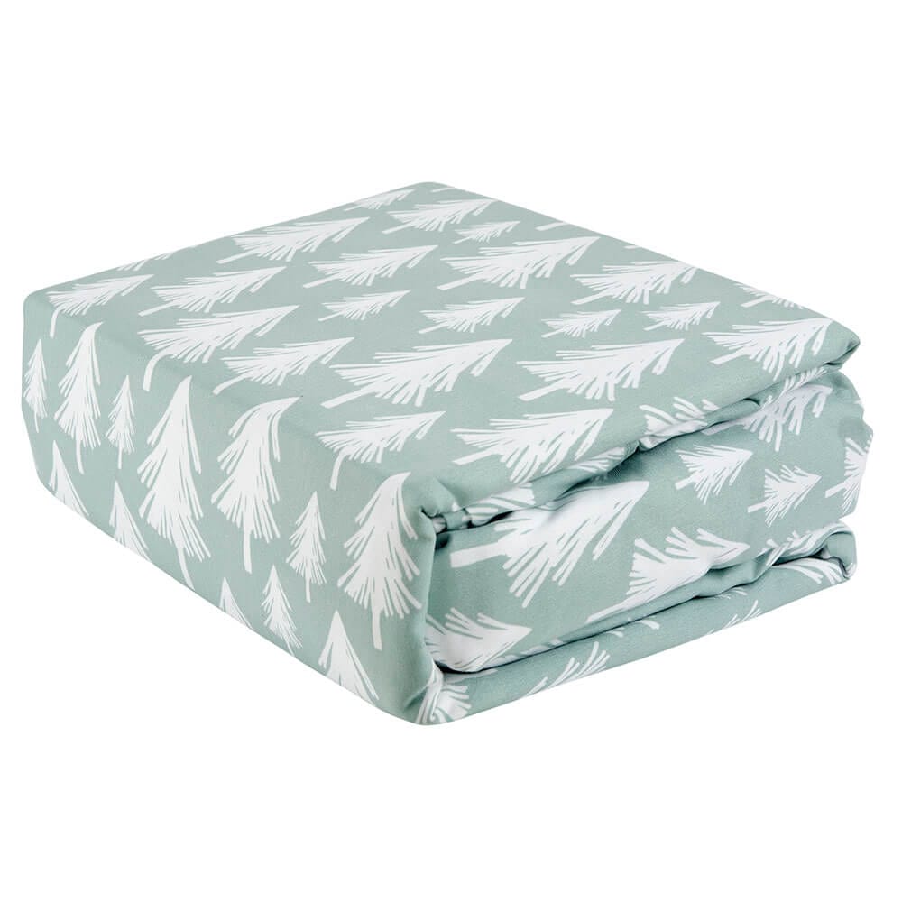 Nordic Lights Brushed Flannel Queen Sheet Set, 4 Piece