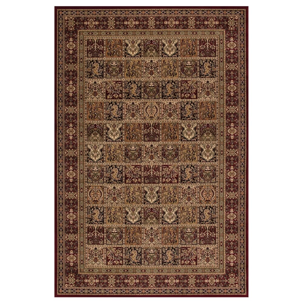 Persian Classics Area Rug, 10'11" x 15', Garden Red