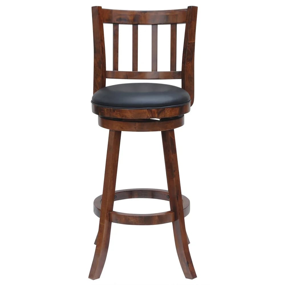 Bloomington 24" Swivel Counter Stool, Walnut