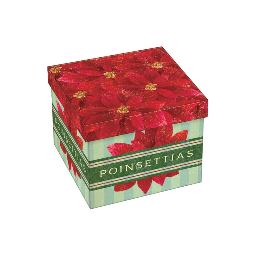 Large Square Christmas Gift Box, 5.38"