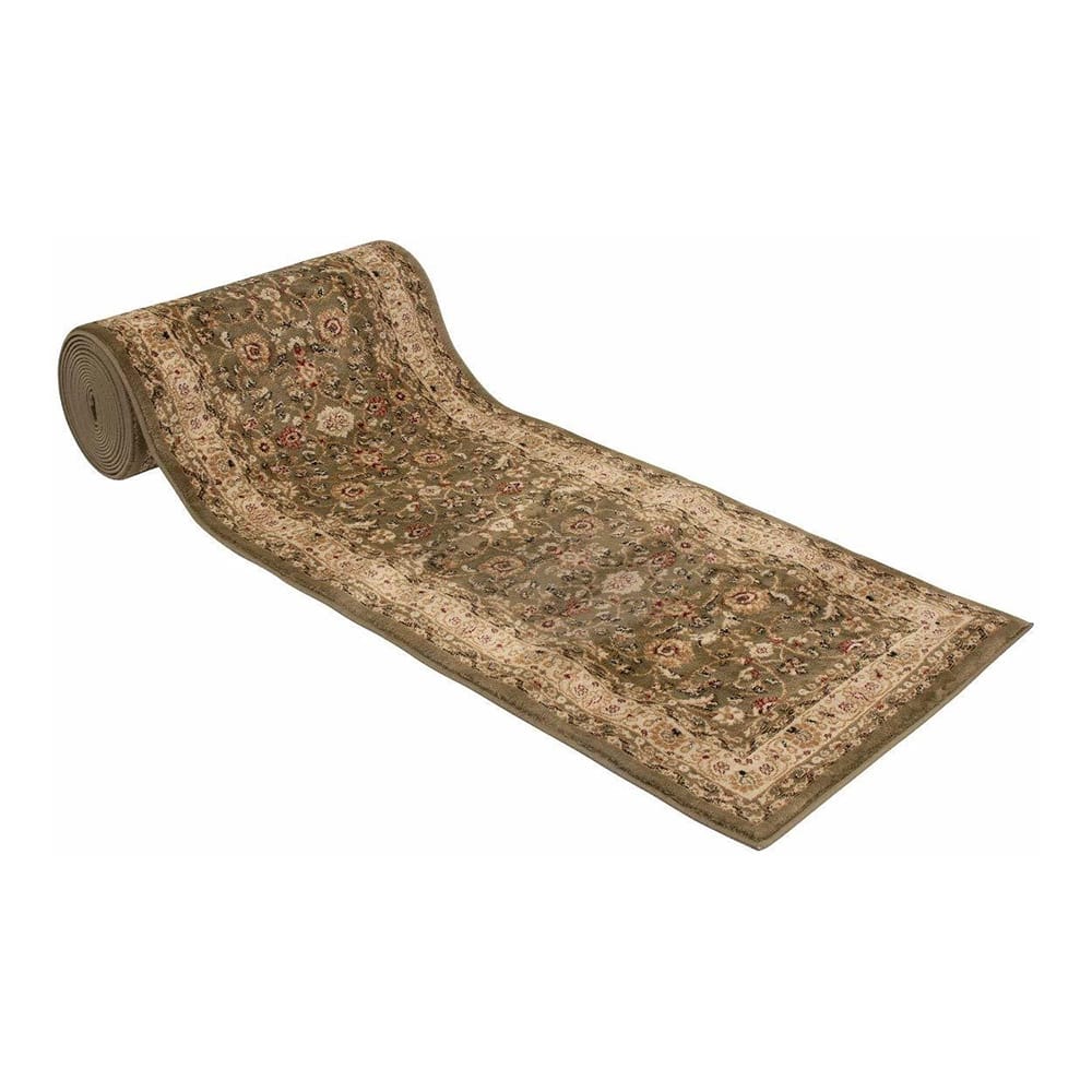 Avalon 26" x 25' Stair Runner, Marash Sage