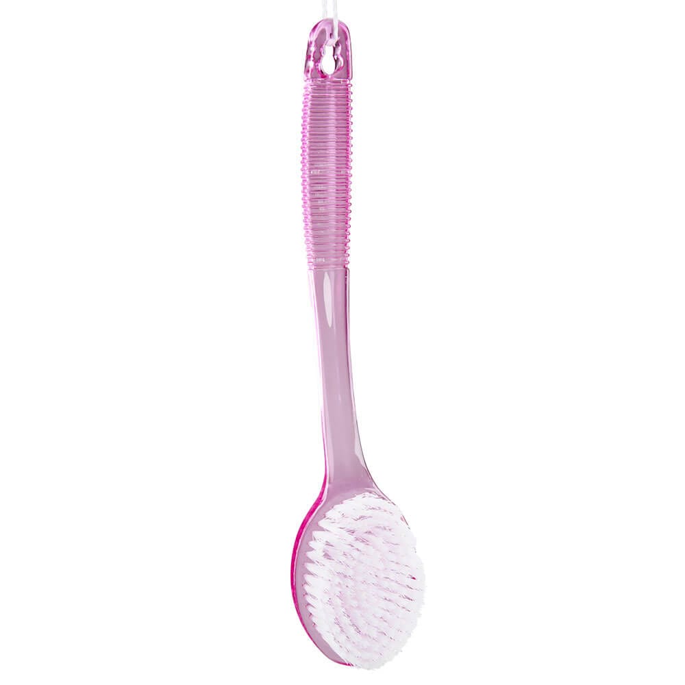 Trellis Boutique Bath Brush with Plastic Handle