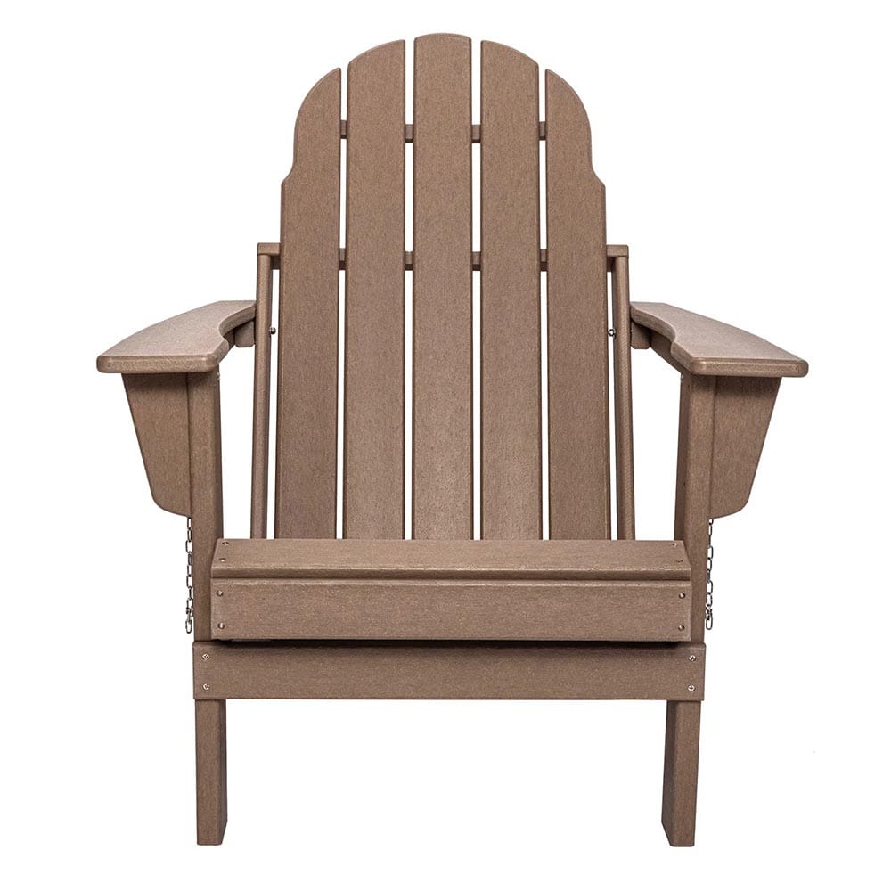 Folding Adirondack Chair, Brown