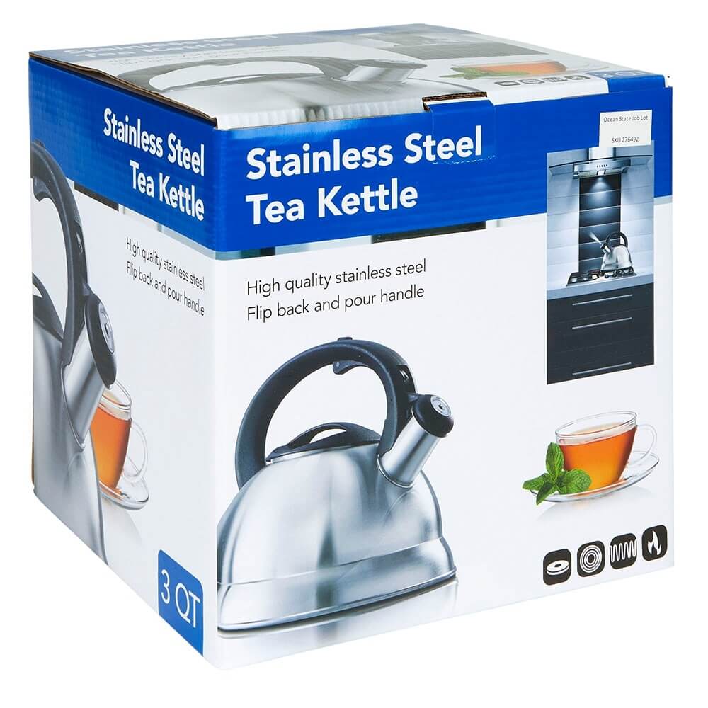 Stainless Steel 3 Qt Tea Kettle