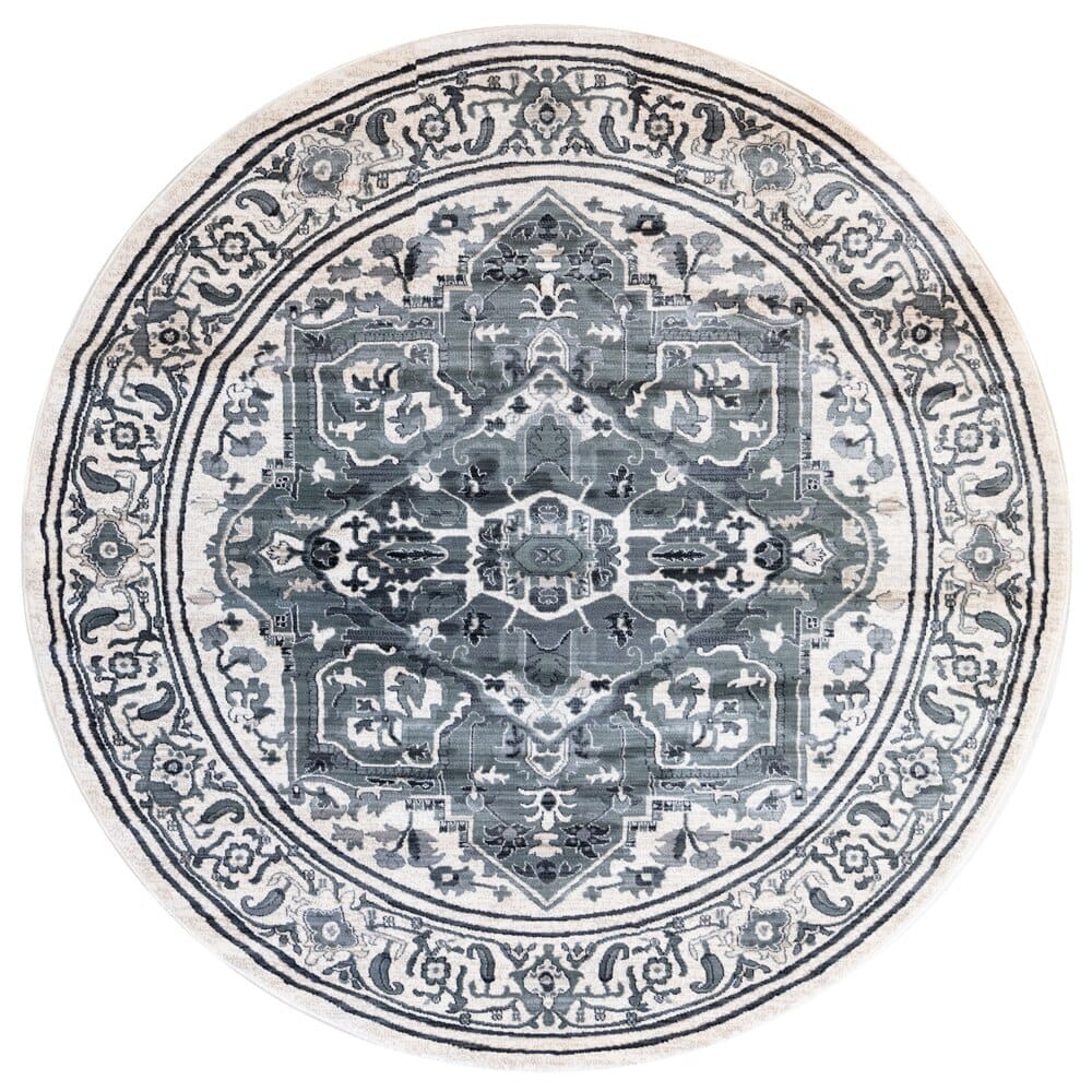 Granada Area Rug, 5'5" Round 1 Million Point