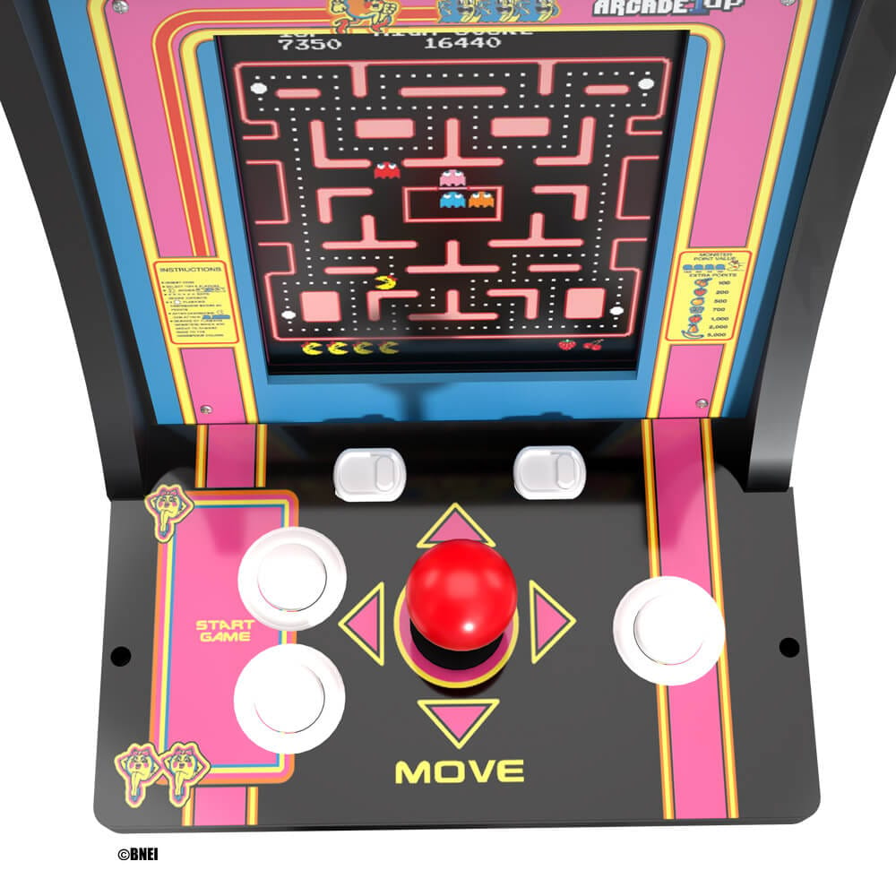 Arcade1Up Ms. Pac-Man 5-in-1 Counter-Cade