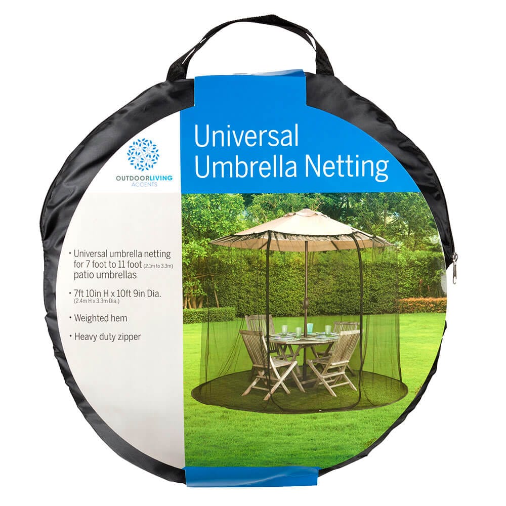 Outdoor Living Accents Universal Umbrella Netting, 10'